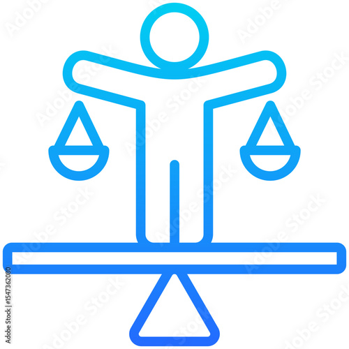 Balance Beam Icon