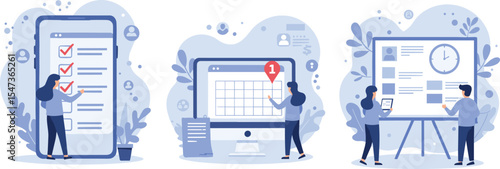 Productivity and Task Management: Modern Business Solutions for Efficient Scheduling, Checklist Completion, and Project Planning with Digital Tools