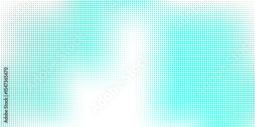 Cyan Halftone Background – Light Grid Gradient Abstract Vector Design.