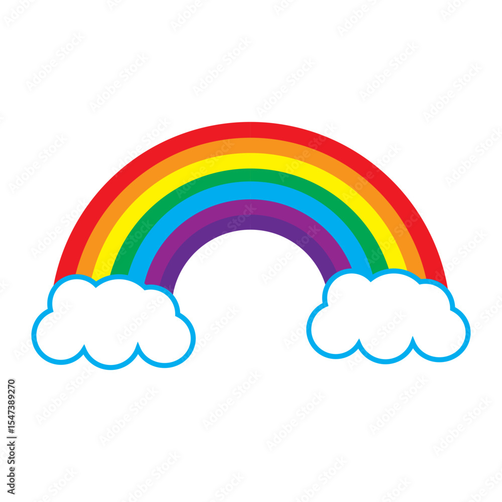 rainbow icon full color rainbow icon full color