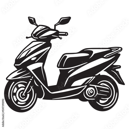 Scooter bike clipart scooter motorcycle illustration design sublimation 