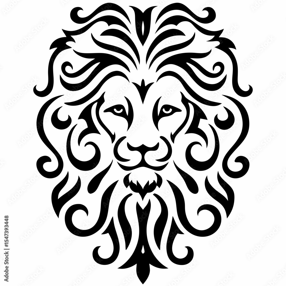 lion head vector lion head vector