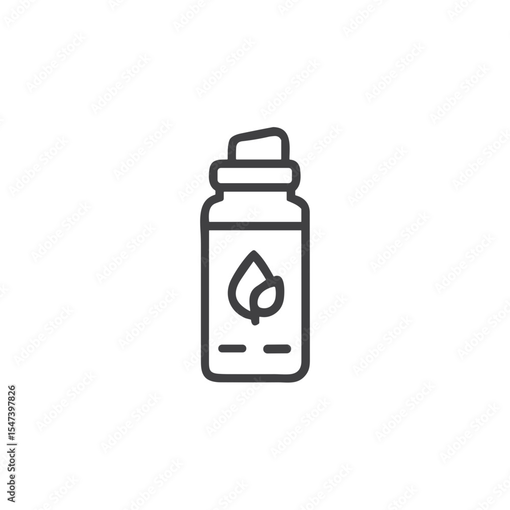 Reusable Bottle Icon for Zero Waste Blogs, Sustainable Living Websites, Eco-Friendly Product Promotion, Environmental Education, and Plastic Reduction Campaigns Reusable Bottle Icon for Zero Waste Blogs, Sustainable Living Websites, Eco-Friendly Product Promotion, Environmental Education, and Plastic Reduction Campaigns