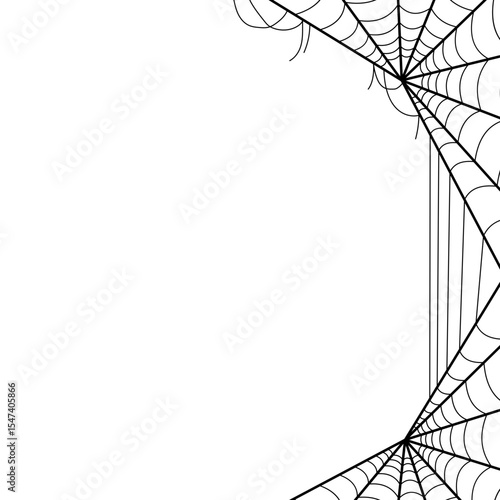 Spider Cob Web Border