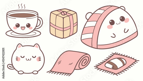Adorable Kawaii Cozy Comfort Hand