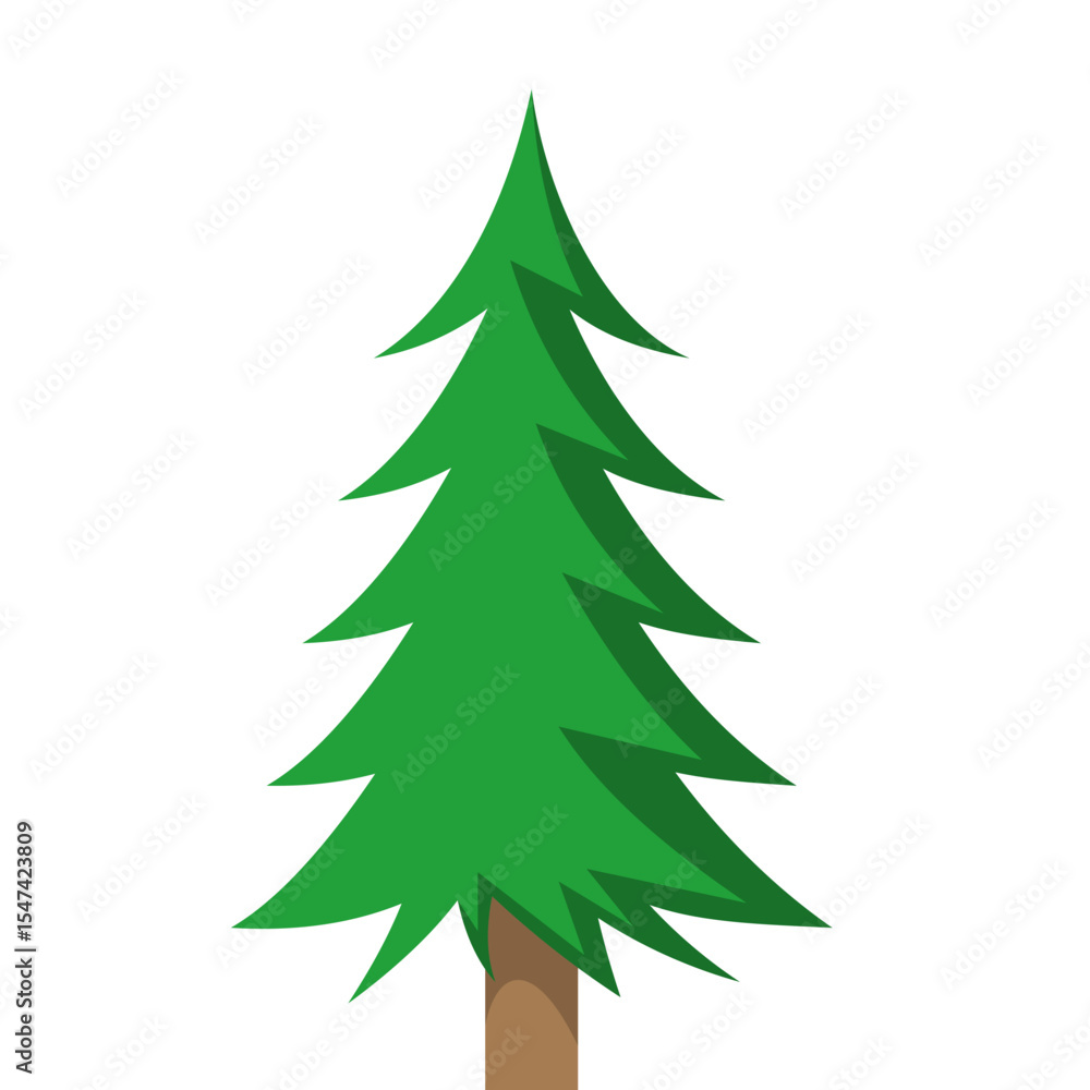 Pine Tree Forest Illustration Pine Tree Forest Illustration
