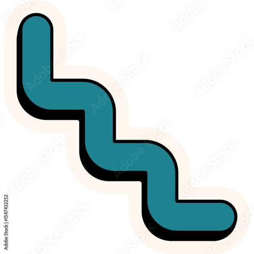 Retro Sticker Element