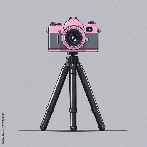 camera and tripod