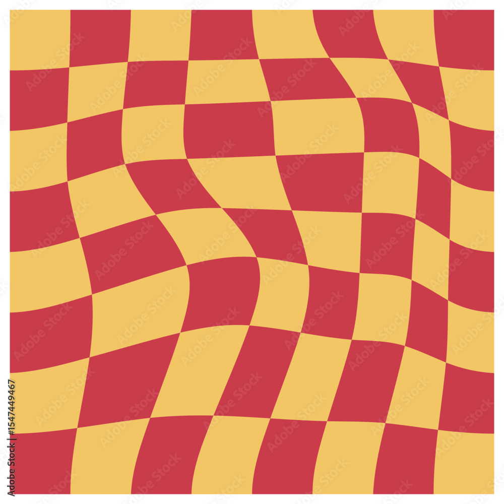 Distorted Checkered Distorted Checkered