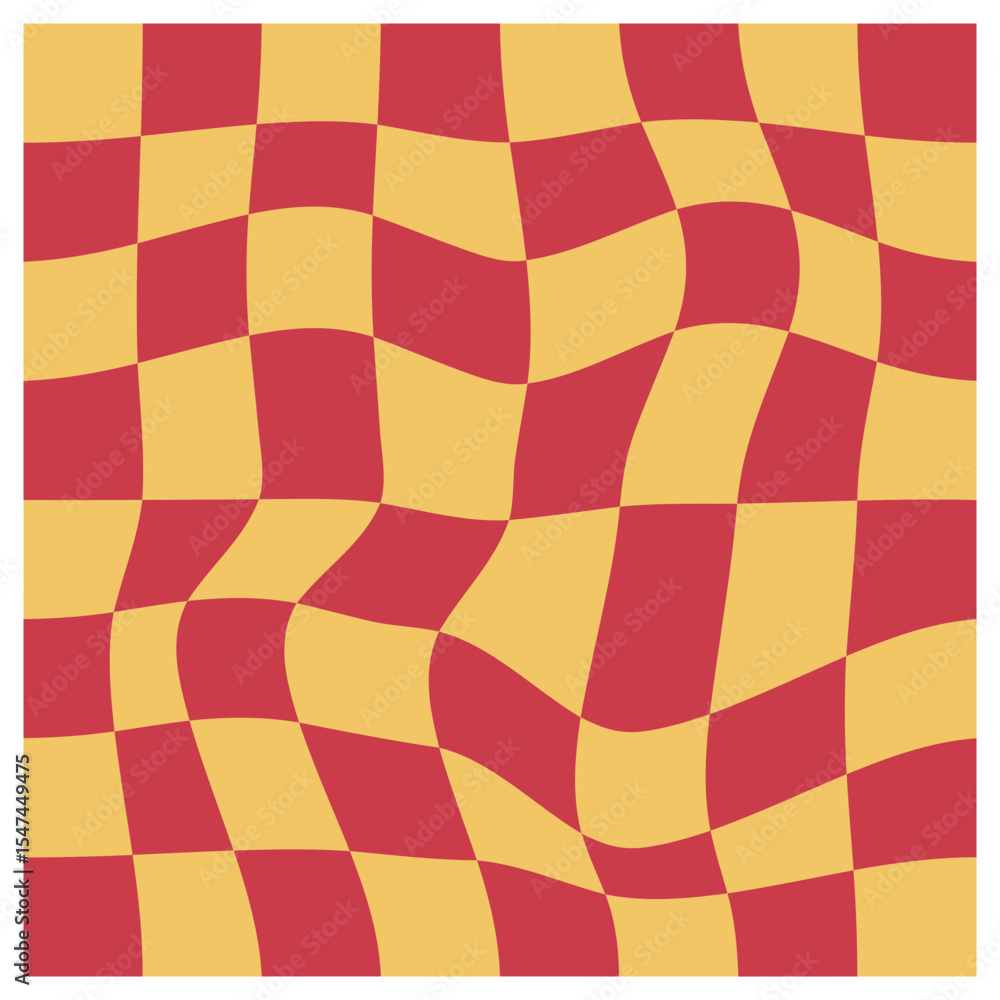 Distorted Checkered Distorted Checkered