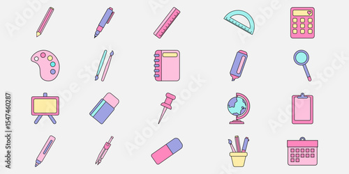 Cute Stationery Sticker