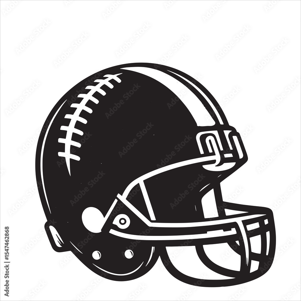 Fototapeta premium American Football Helmet