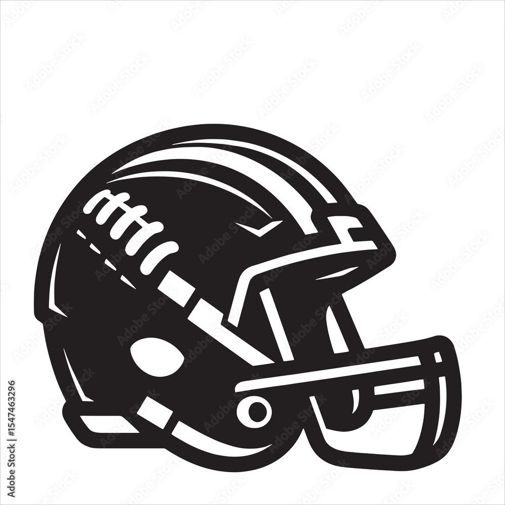 Fototapeta premium American Football Helmet