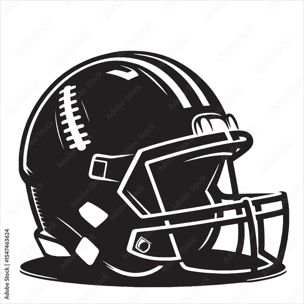 Fototapeta premium American Football Helmet