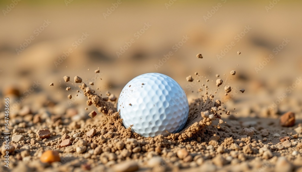 the moment of impact subject: golf ball and dirt spray position: bottom center copy space: top left and right art style: pastelthis art prompt depicts the moment of impact subject: golf ball and dirt spray position: bottom center copy space: top left and right art style: pastelthis art prompt depicts