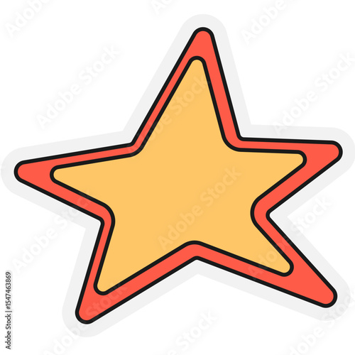 Retro Sticker Element