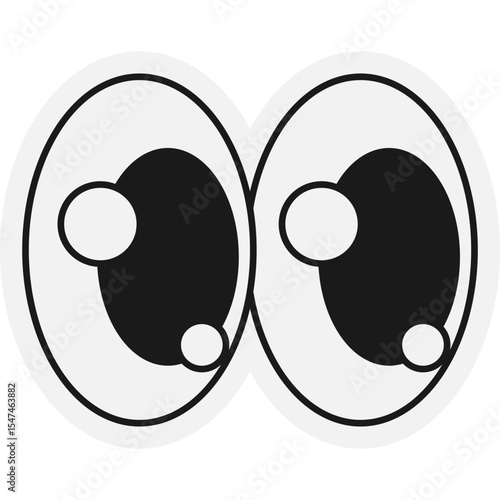 Retro Sticker Element