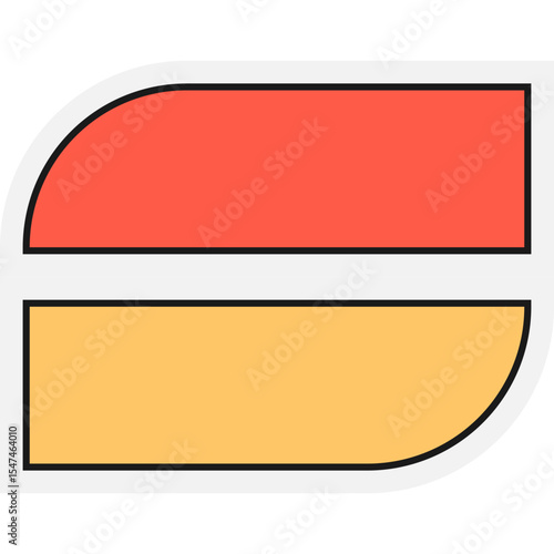 Retro Sticker Element