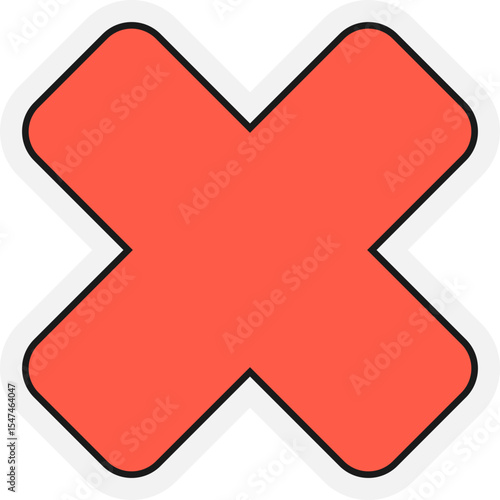 Retro Sticker Element
