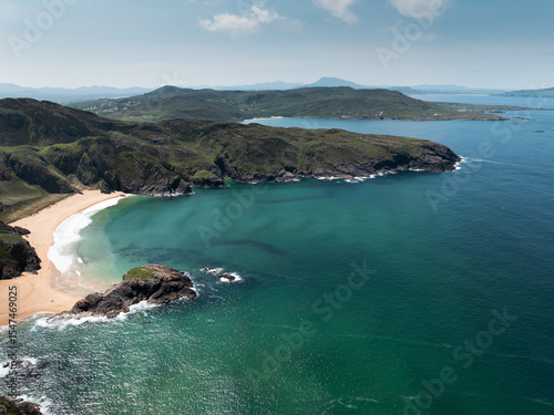Donegal Irland Murder Hole Beach
