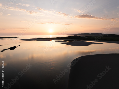 Donegal Irland Sonnenuntergang
