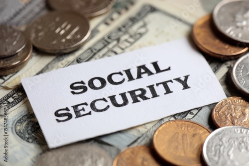 Concept of Paying for Social Security Benefits , Social Security , Generative AI
