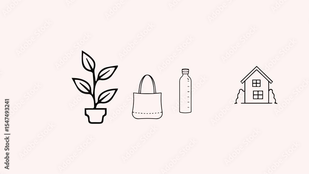 Daily Sustainability Icon Pack – Clean Outline Style for UI/UX” eco house icon Daily Sustainability Icon Pack – Clean Outline Style for UI/UX” eco house icon