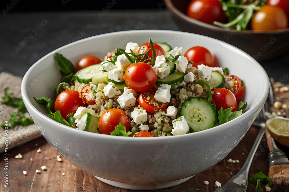 Mediterranean Quinoa Salad Fresh, Healthy, and Delicious Mediterranean Quinoa Salad Fresh, Healthy, and Delicious
