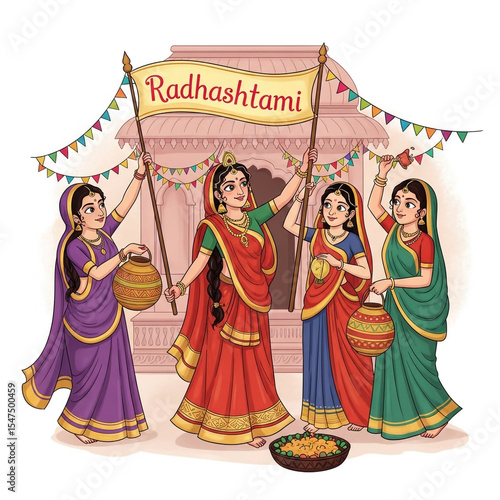 Radhashtami Celebration: Wo...