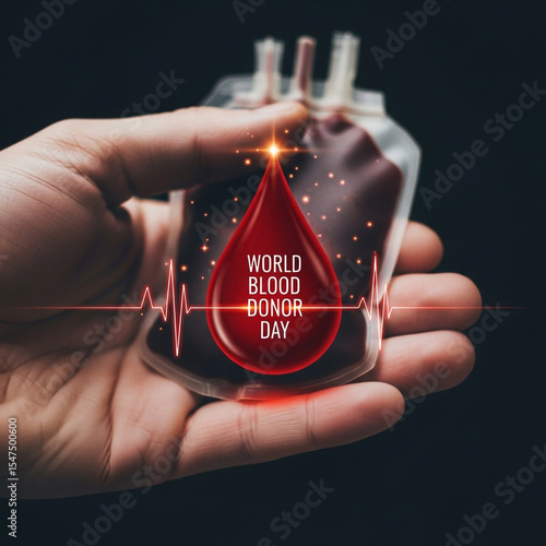 World Blood Donor Day: Hand...