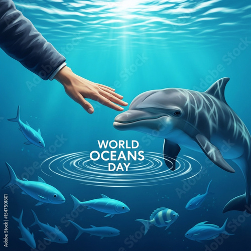 World Oceans Day: Dolphin a...