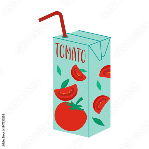 Colorful summer cold drink cartons and bottles with different fruit flavors