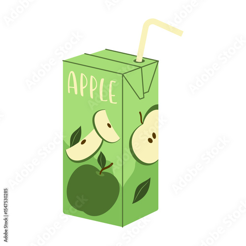 Colorful summer cold drink cartons and bottles with different fruit flavors