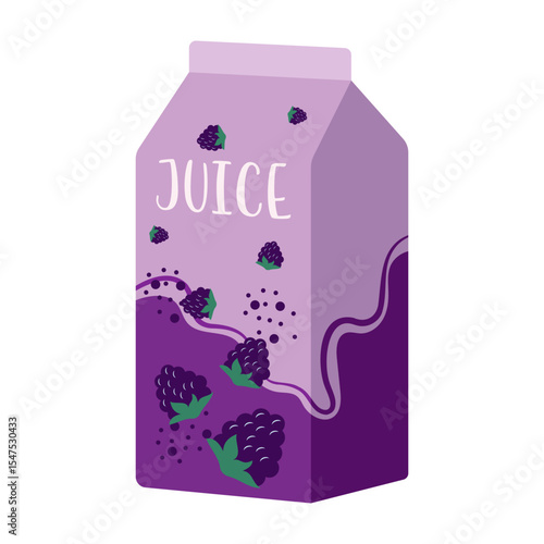 Colorful summer cold drink cartons and bottles with different fruit flavors