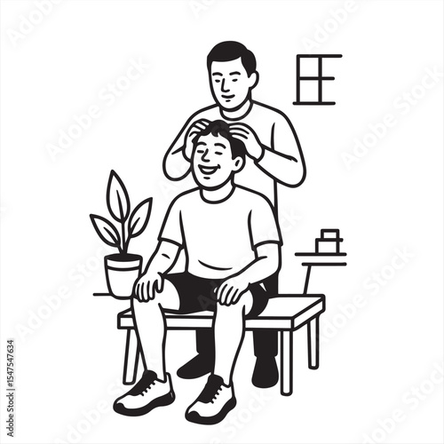 head massage
