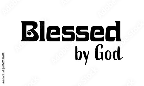 Christian Quote. Christian T-Shirt Quote Design. Bible Verse Typography for Religious Apparel