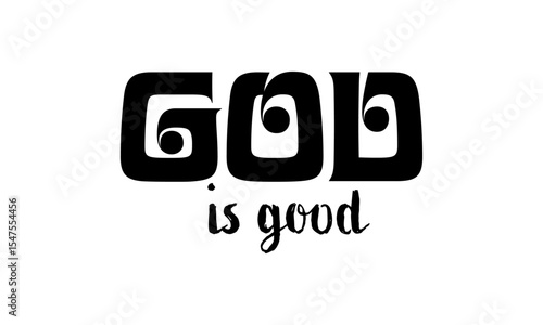 Christian Quote. Christian T-Shirt Quote Design. Bible Verse Typography for Religious Apparel