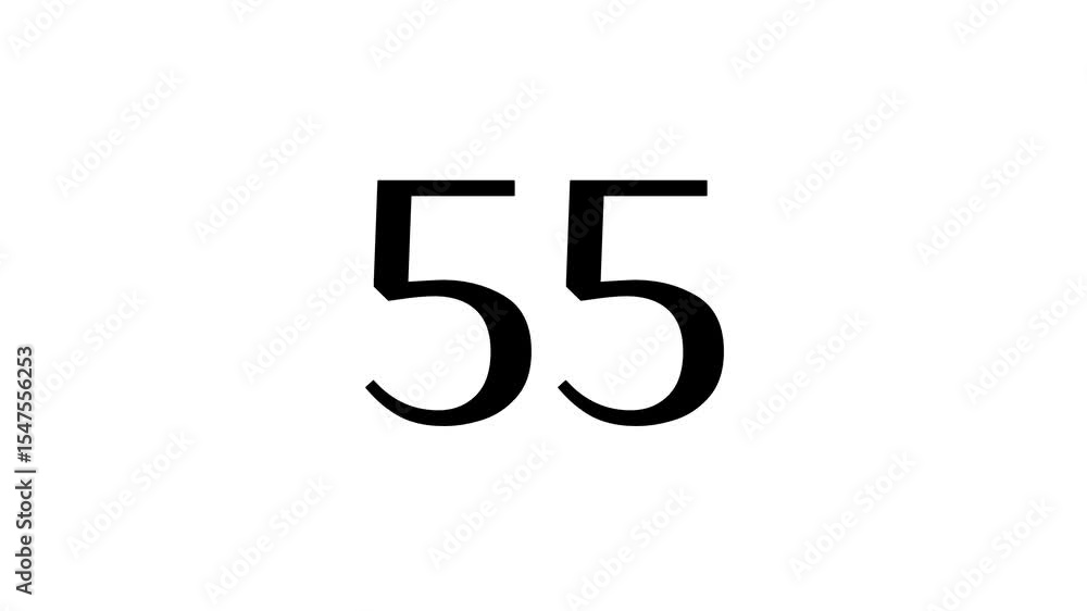 60 second countdown on a white background ideal for presentations, websites, apps, and video content needing a time element 60 second countdown on a white background ideal for presentations, websites, apps, and video content needing a time element