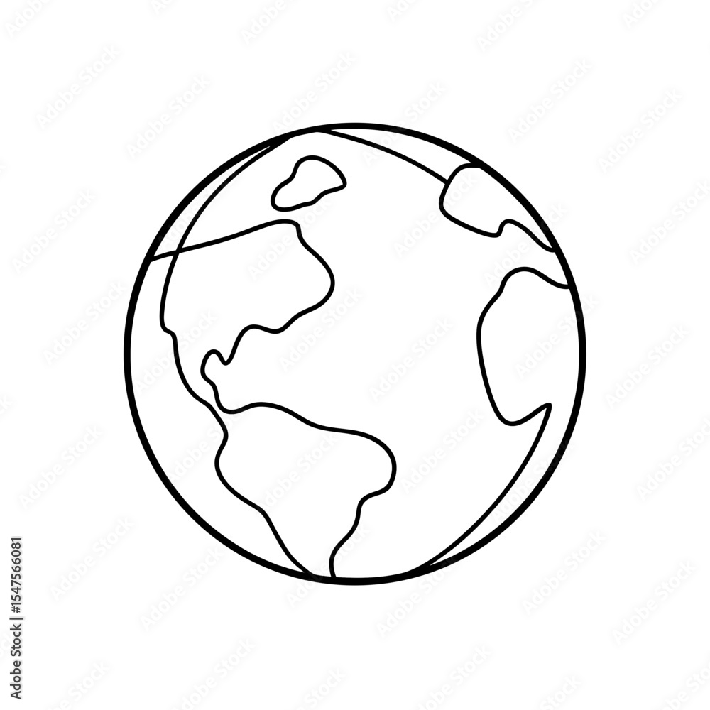 earth globe vector illustration earth globe vector illustration