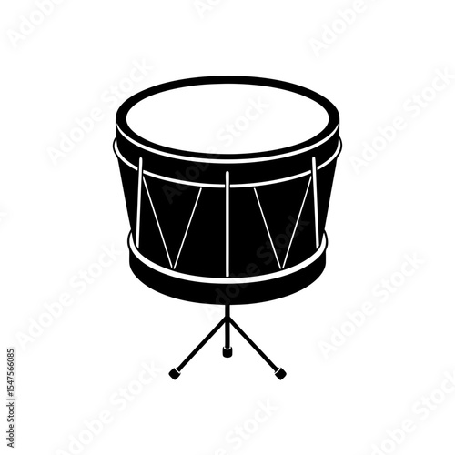 drum isolated on white background