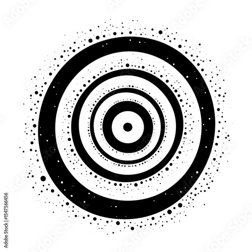 Spiral elements icon illustration spiral design vector