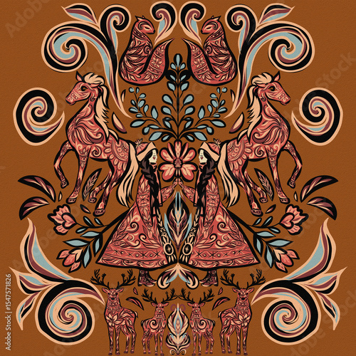 very bright colorful holiday pictures
