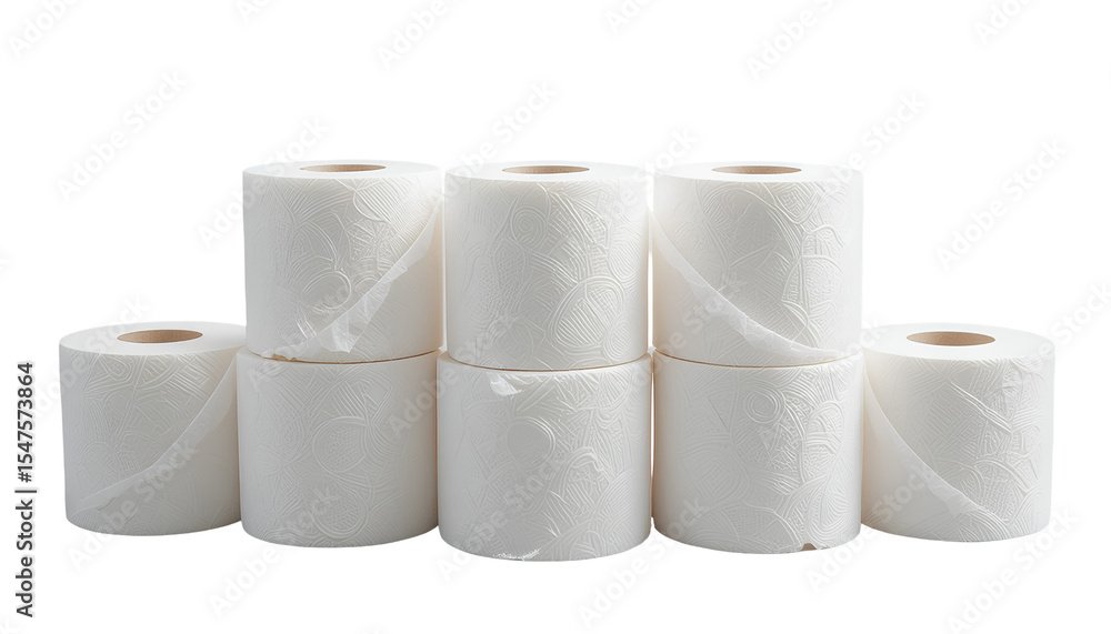 Set of Toilet Paper on Transparent Background – Soft Bathroom Tissue PNG Set of Toilet Paper on Transparent Background – Soft Bathroom Tissue PNG