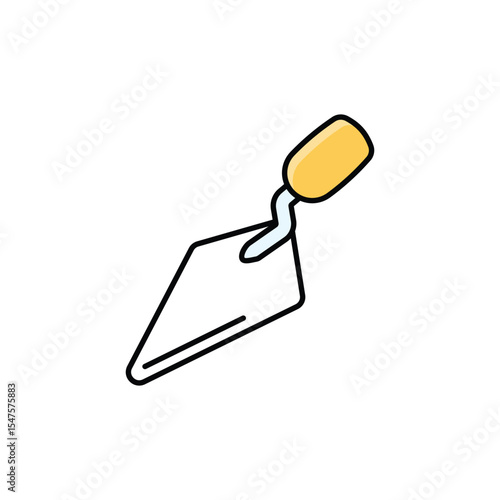 Trowel  Icon vector