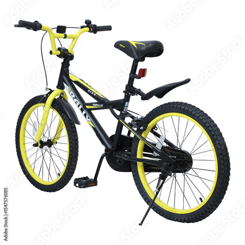 bicycle isolated on white