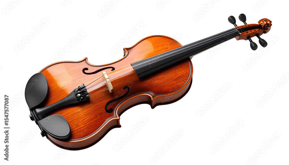 Elegant Stradivari Violin Isolated on Transparent Background – Classic String Instrument PNG Elegant Stradivari Violin Isolated on Transparent Background – Classic String Instrument PNG