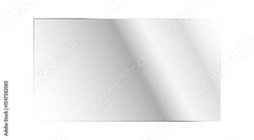 Clear Glass Panel on Checkered Background for Display or Presentation Use