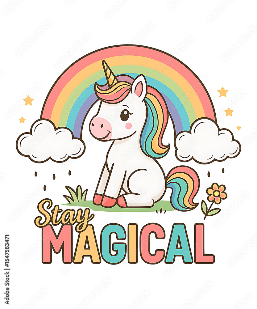 Naklejka premium Stay magical