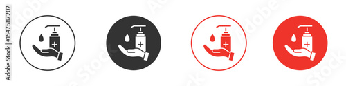Sanitize hands icon