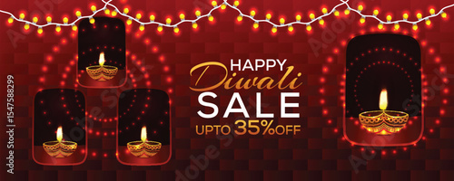 Diwali festival celebration background